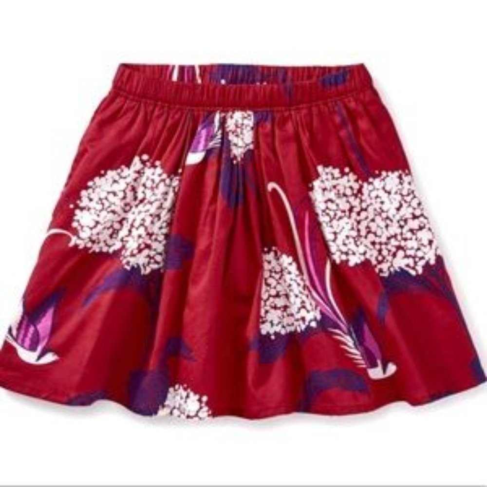 Tea Collection - Snow Bloom Skirt Size 4